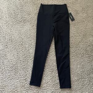 NWT Daily Look Pull-On Black Work Pants Ponte Slim Size Med